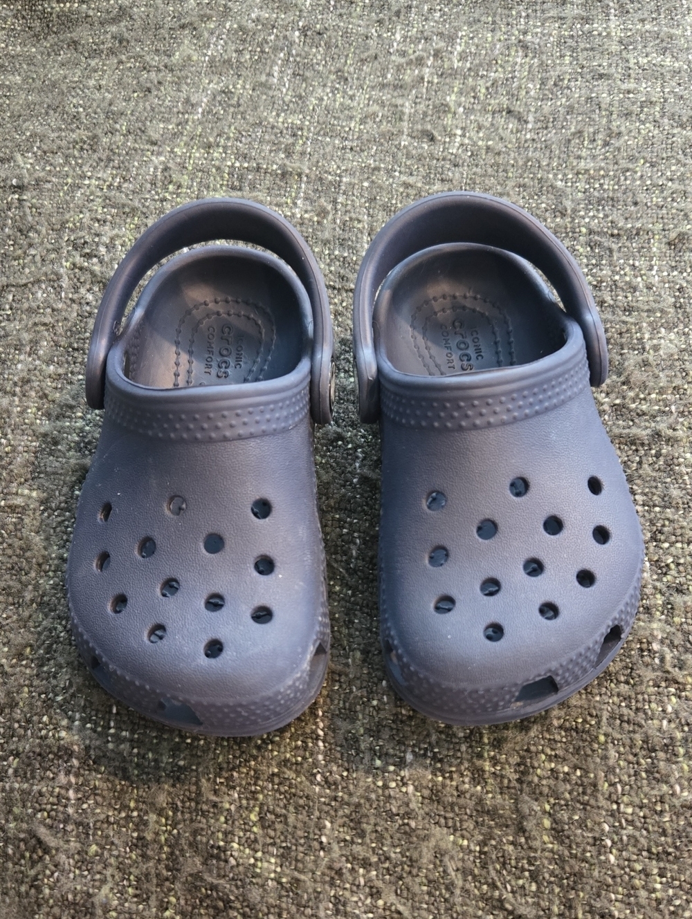 CROCS Kids Navy Clog Sandals